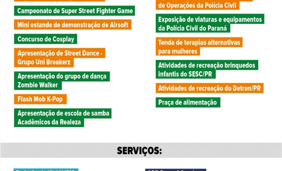 Geração Paraná oferece atrações gratuitas para os jovens