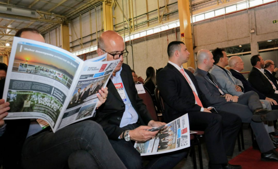 A empresa pública Portos do Paraná participa a partir desta terça-feira (27) da Logistique - Feira e Congresso de Logística e Negócios Multimodais, que acontece no Centro de Convenções Expoville, em Joinville, até quinta-feira (29). Foto: Divulgação/Portos do Paraná