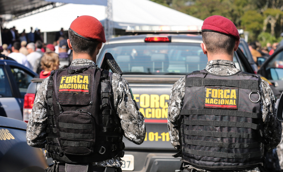 O governador Carlos Massa Ratinho Junior participa nesta sexta-feira (30) do projeto Em Frente Brasil - Programa Nacional de Enfrentamento à Criminalidade Violenta, criado pelo Ministério da Justiça e Segurança Pública no Parque São José em São José dos Pinhais. 30/08/2019 -Foto: Geraldo Bubniak/AEN