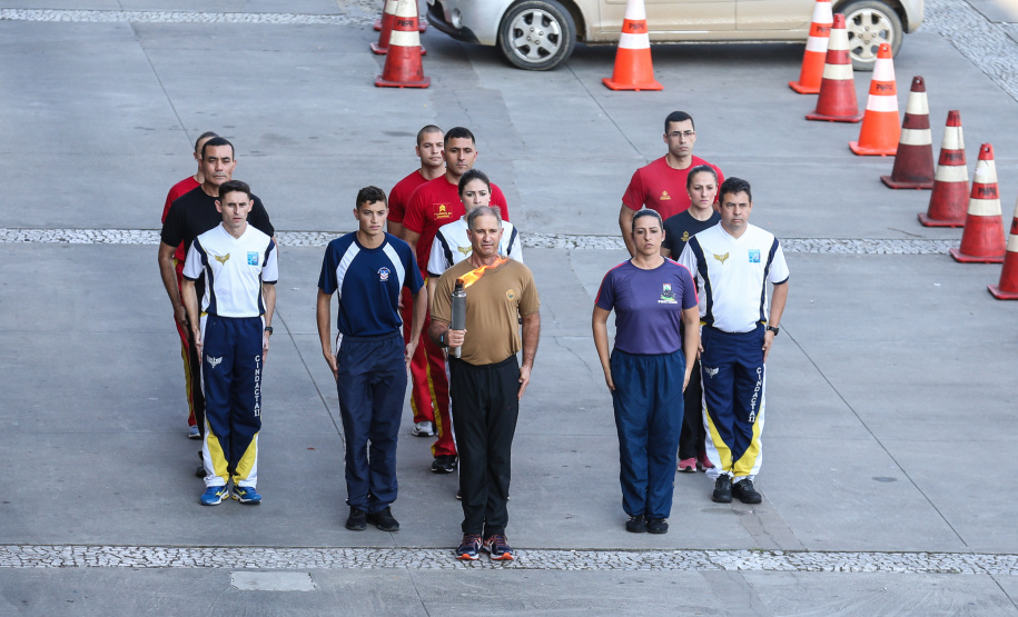O governador Carlos Massa Ratinho Junior participa nesta sexta-feira (30) da Abertura da Semana da Pátria no Palácio Iguaçu, em Curitiba. 30/08/2019 -Foto: Geraldo Bubniak/AEN