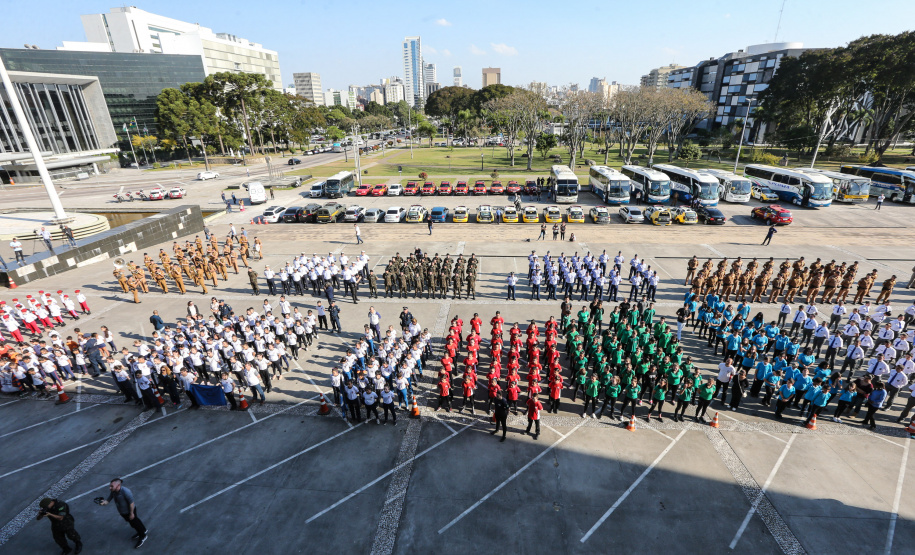 O governador Carlos Massa Ratinho Junior participa nesta sexta-feira (30) da Abertura da Semana da Pátria no Palácio Iguaçu, em Curitiba. 30/08/2019 -Foto: Geraldo Bubniak/AEN