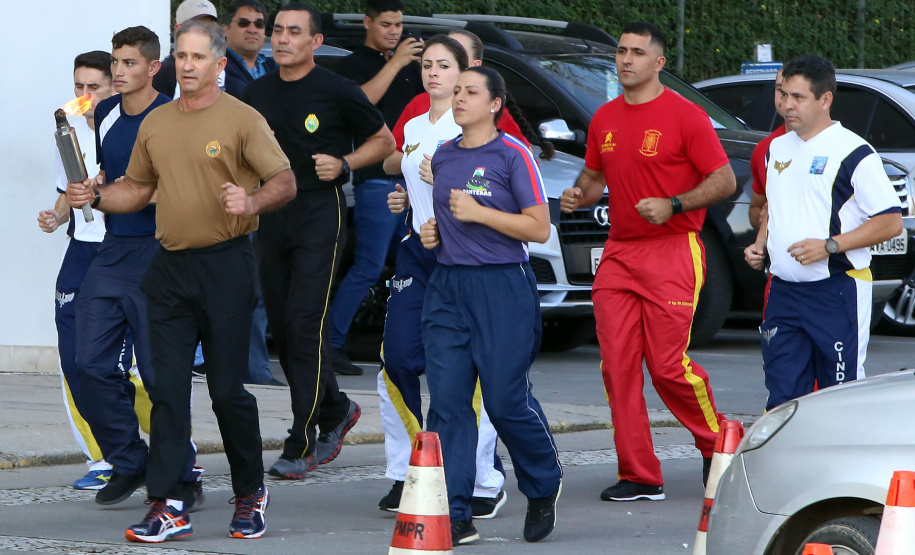 Governador Carlos Massa Ratinho Junior participa da abertura da Semana da Pátria.Foto Gilson Abreu/ANP