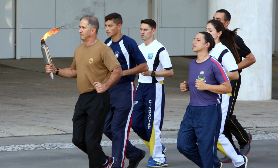 Governador Carlos Massa Ratinho Junior participa da abertura da Semana da Pátria.Foto Gilson Abreu/ANP