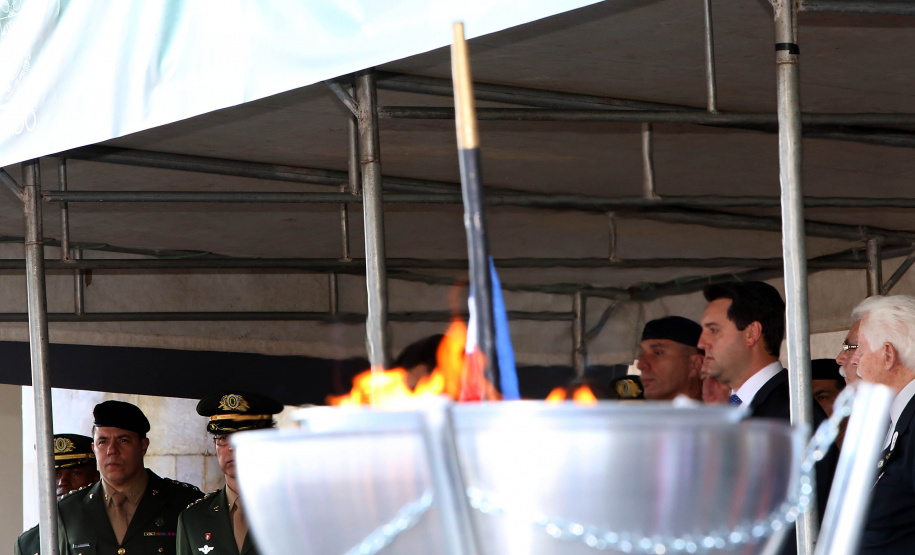 Governador Carlos Massa Ratinho Junior participa da abertura da Semana da Pátria.Foto Gilson Abreu/ANP
