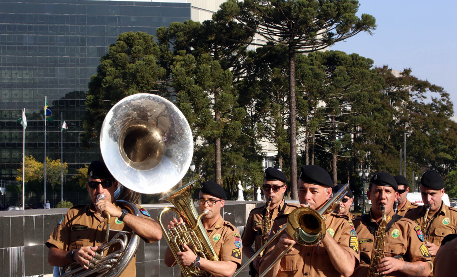 Governador Carlos Massa Ratinho Junior participa da abertura da Semana da Pátria.Foto Gilson Abreu/ANP
