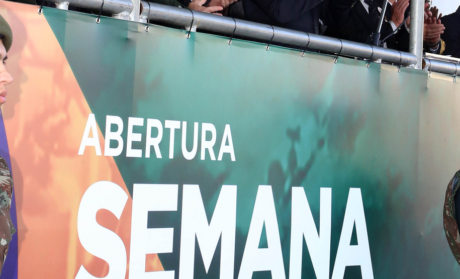 Governador Carlos Massa Ratinho Junior participa da abertura da Semana da Pátria.Foto Gilson Abreu/ANP