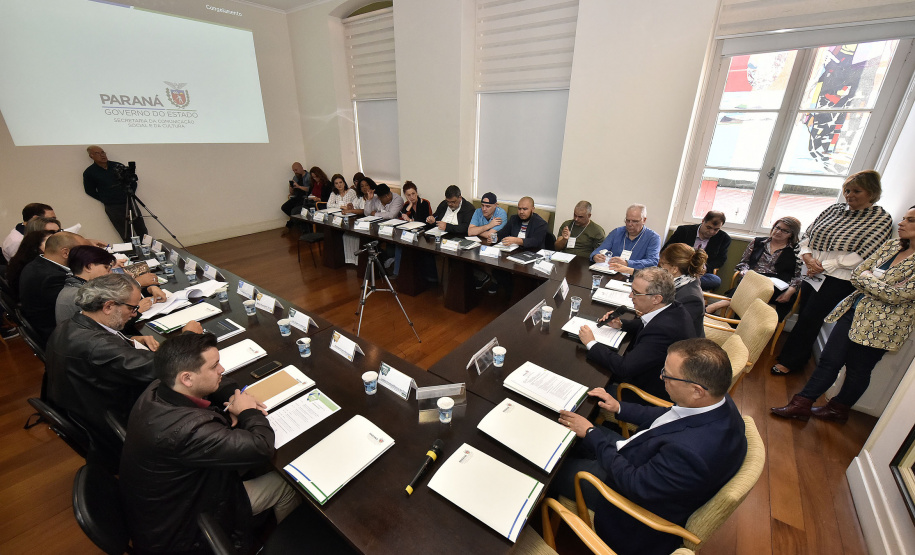 Reunião do Conselho Estadual de Cultura(CONSEC).Curitiba, 30 de agosto de 2019.Foto: Kraw Penas/SECC