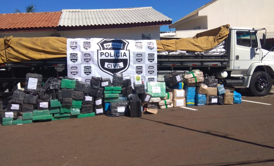 As ações integradas das forças de segurança pública do Paraná resultaram em aumento de apreensões de drogas nos sete primeiros meses deste ano, em comparação com o mesmo período do ano anterior