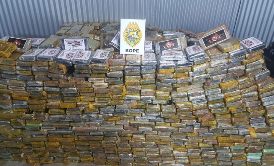 As ações integradas das forças de segurança pública do Paraná resultaram em aumento de apreensões de drogas nos sete primeiros meses deste ano, em comparação com o mesmo período do ano anterior