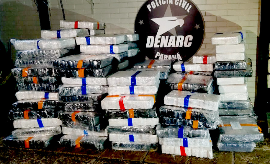 As ações integradas das forças de segurança pública do Paraná resultaram em aumento de apreensões de drogas nos sete primeiros meses deste ano, em comparação com o mesmo período do ano anterior