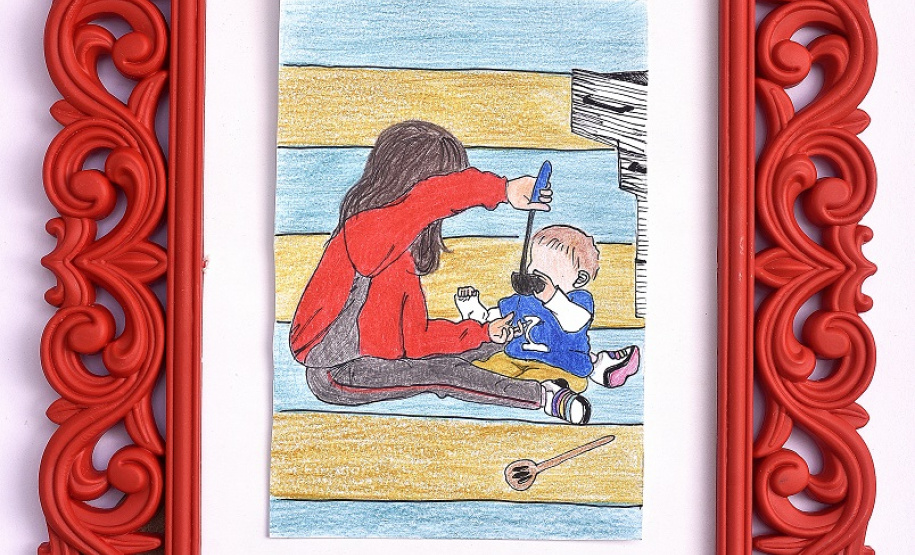 Montagem da exposição "Memórias Afetivas" do Centro Juvenil de Artes Plásticas(CJAP)
Curitiba, 27 de agosto de 2019.
Foto: Kraw Penas/SECC