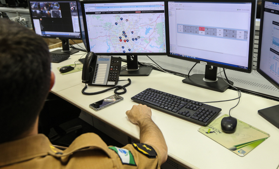 O  vice governador Darci Piana participa nesta segunda-feira (02) da apresentação da consolidação do Inquérito Digital Paraná. Com este sistema, que já foi implantado, todas as etapas dos inquéritos policiais passam a ser digitais, garantindo mais agilidade e economia.   02/09/2019 -Foto: Geraldo Bubniak/AEN