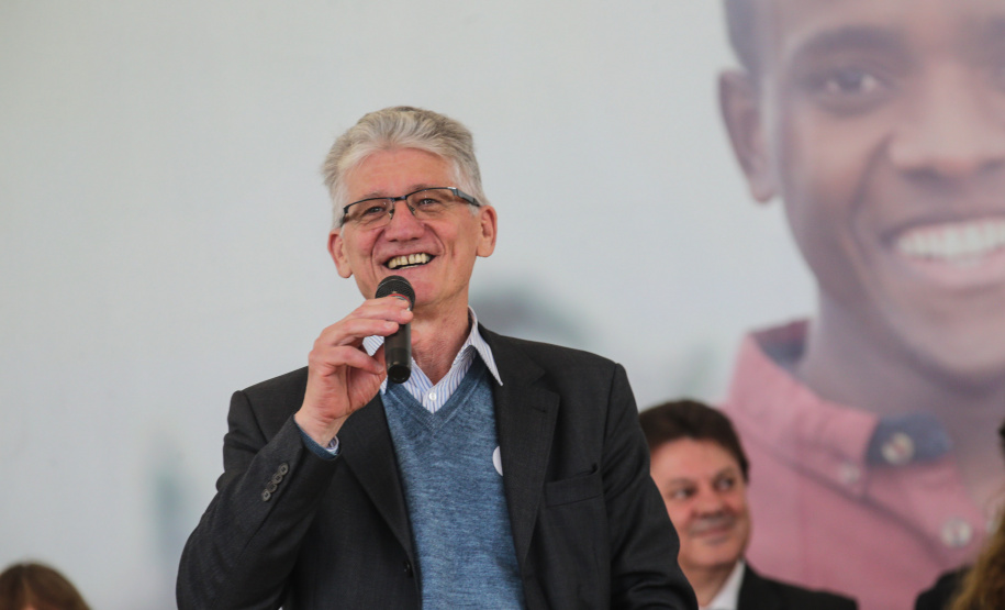 O governador Carlos Massa Ratinho Junior lança nesta terça-feira (03) o Programa de Apoio ao Cooperativismo da Agricultura Familiar no Palácio Iguaçu.   03/09/2019 - Foto: Geraldo Bubniak/AEN