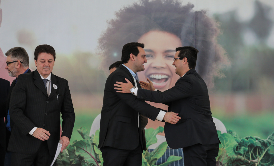 O governador Carlos Massa Ratinho Junior lança nesta terça-feira (03) o Programa de Apoio ao Cooperativismo da Agricultura Familiar no Palácio Iguaçu.   03/09/2019 - Foto: Geraldo Bubniak/AEN
