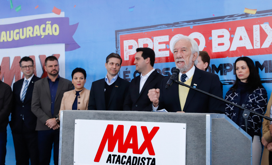 O governador Carlos Massa Ratinho Junior destacou nesta quarta-feira (4) os empreendimentos do setor comercial, inaugurados nesta semana, e que geram 600 novos empregos em Curitiba e Região Metropolitana