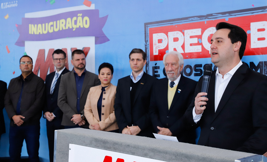 O governador Carlos Massa Ratinho Junior destacou nesta quarta-feira (4) os empreendimentos do setor comercial, inaugurados nesta semana, e que geram 600 novos empregos em Curitiba e Região Metropolitana