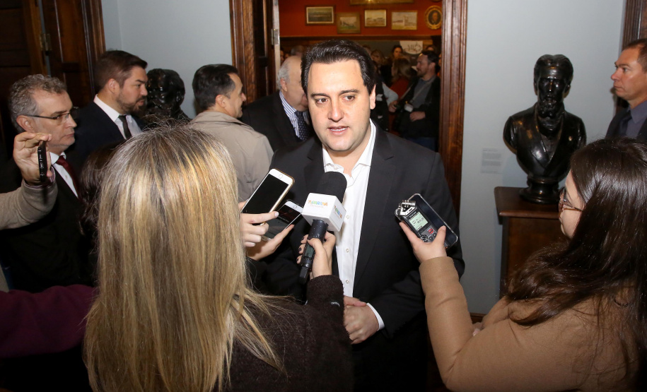Governador Carlos Massa Ratinho Junior lança Projeto "Rolê Cultural", no Museu Paranaense. Curitiba,04/09/2019 Foto:Jaelson Lucas /AEN