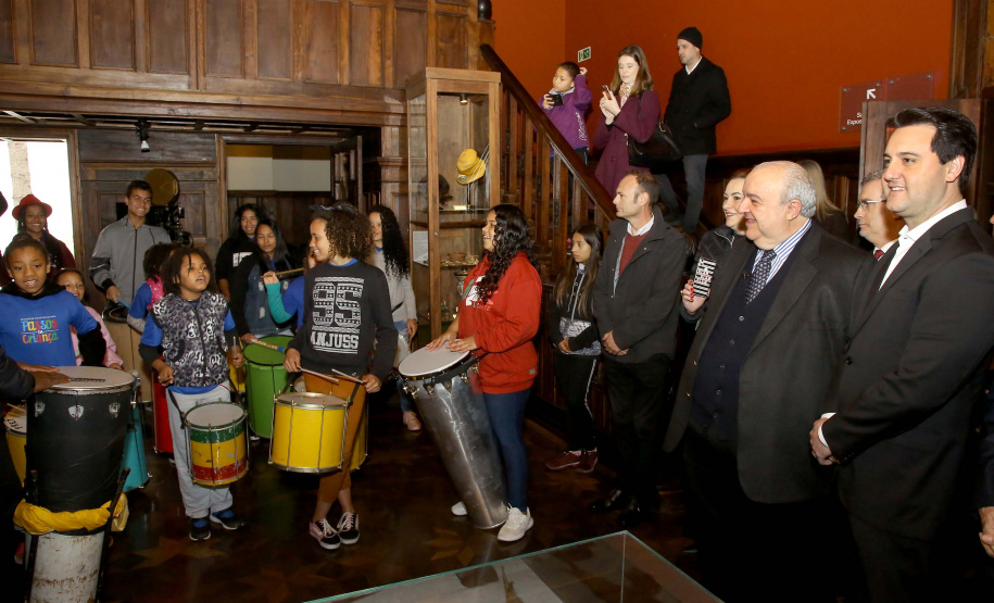 Governador Carlos Massa Ratinho Junior lança Projeto "Rolê Cultural", no Museu Paranaense. Curitiba,04/09/2019 Foto:Jaelson Lucas /AEN