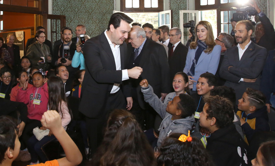 Governador Carlos Massa Ratinho Junior lança Projeto "Rolê Cultural", no Museu Paranaense. Curitiba,04/09/2019 Foto:Jaelson Lucas /AEN