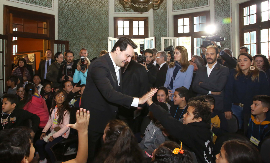Governador Carlos Massa Ratinho Junior lança Projeto "Rolê Cultural", no Museu Paranaense. Curitiba,04/09/2019 Foto:Jaelson Lucas /AEN
