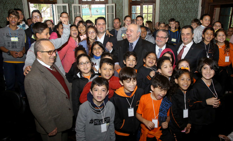 Governador Carlos Massa Ratinho Junior lan;ca Projeto "Rolê Cultural" no Museu Paranaense. Curitiba,04/09/2019 Foto:Jaelson Lucas / AEN