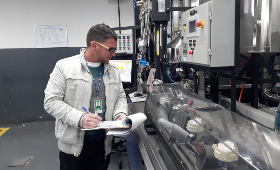 Inmetro comprova eficiência dos hidrômetros em Cascavel. Foto: Divulgação/Sanepar