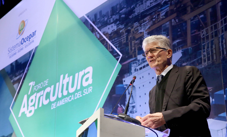 A capacidade do Brasil, e particularmente do Paraná, de produzir alimentos de qualidade e de conquistar mais mercados pelo mundo foram destacados pelo secretário da Agricultura e do Abastecimento, Norberto Ortigara, no 7