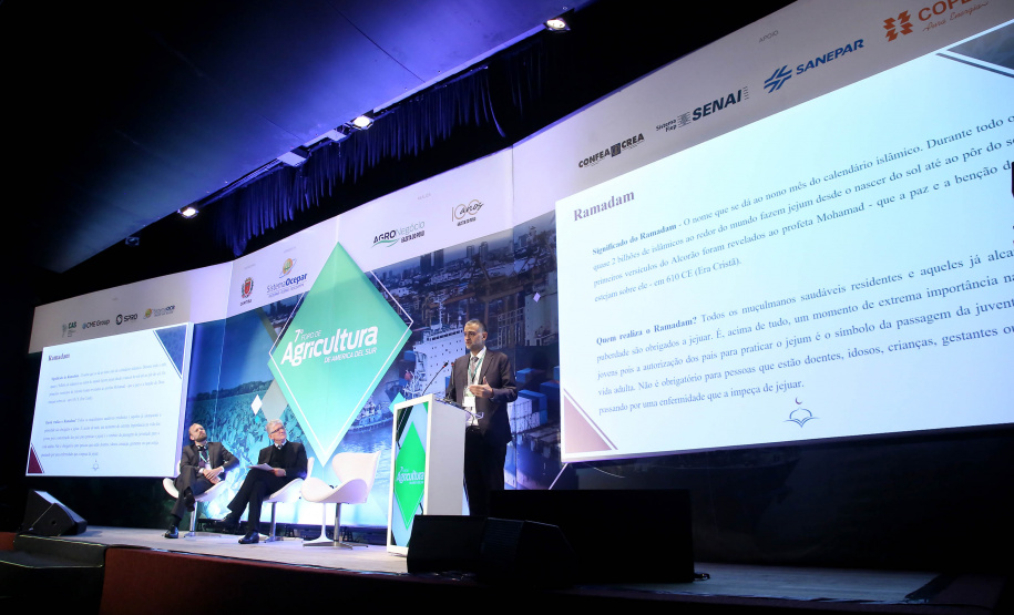 A capacidade do Brasil, e particularmente do Paraná, de produzir alimentos de qualidade e de conquistar mais mercados pelo mundo foram destacados pelo secretário da Agricultura e do Abastecimento, Norberto Ortigara, no 7