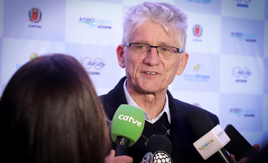 O vice-governador Darci Piana participa do 7o Foro de Agricultura de America Del Sur. N/F: secretário de Agricultura Norberto Ortigara. Curitiba, 06-09-19.Foto: Arnaldo Alves / AEN.