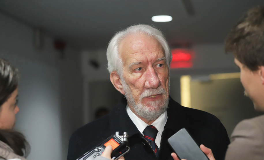 O vice-governador Darci Piana participa do 7o Foro de Agricultura de America Del Sur. N/F: vice-governador Darci Piana.Curitiba, 06-09-19.Foto: Arnaldo Alves / AEN.