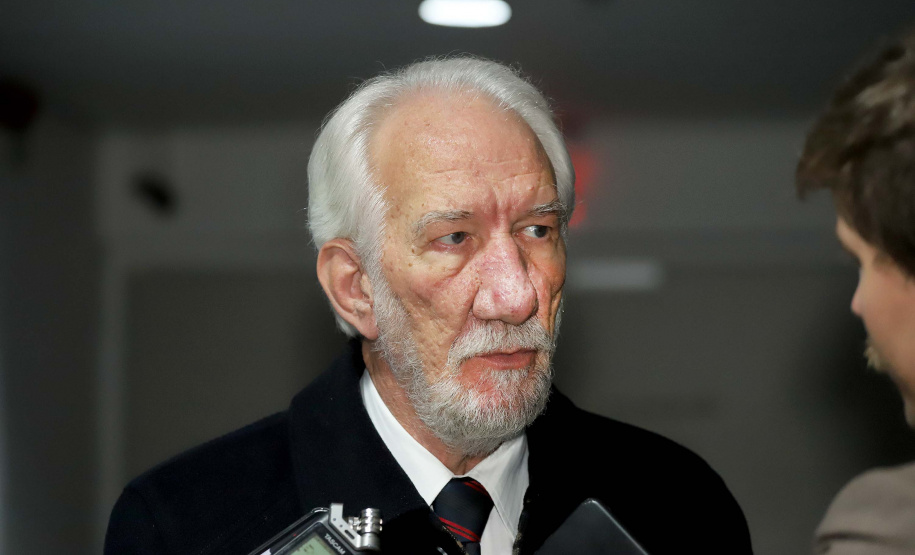 O vice-governador Darci Piana participa do 7o Foro de Agricultura de America Del Sur. N/F: vice-governador Darci Piana.Curitiba, 06-09-19.Foto: Arnaldo Alves / AEN.