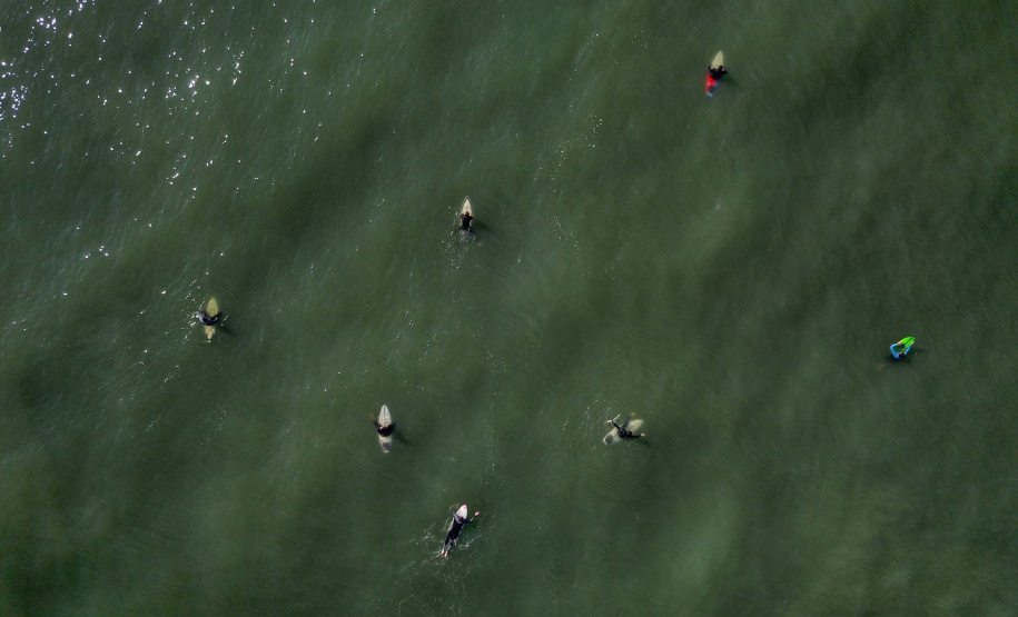 Surf nos Jogos de Aventura e Natureza. Foto: José Fernando Ogura/AEN