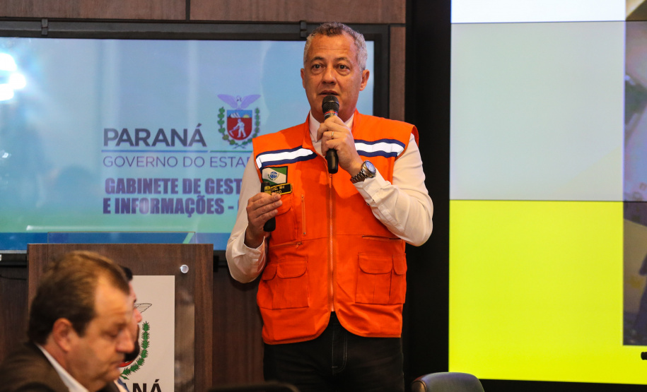 O Governador Carlos Massa Ratinho Júnior, durante reunião com a equipe de governo. 09/09/2019 - Foto: Geraldo Bubniak/AEN