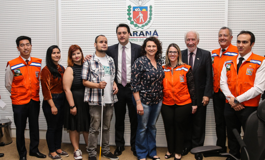 O Governador Carlos Massa Ratinho Júnior, durante reunião com a equipe de governo. 09/09/2019 - Foto: Geraldo Bubniak/AEN