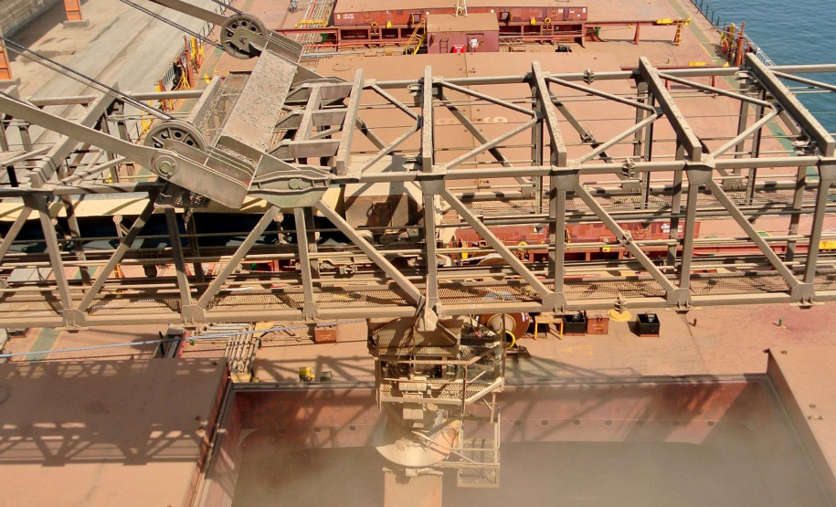 Desempenho confirma aumento da produtividade do Corredor de Exportação. Foto: Nájia Furlan/Portos do Paraná