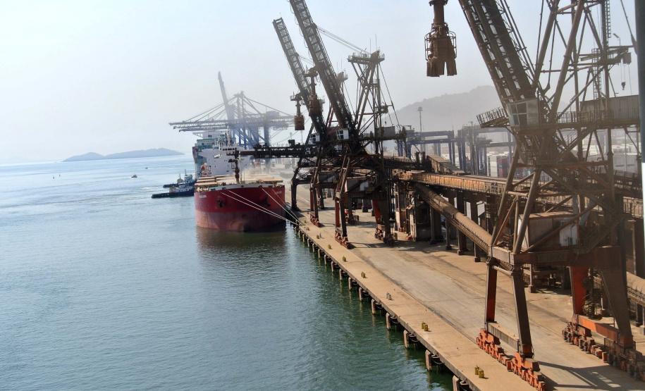 Desempenho confirma aumento da produtividade do Corredor de Exportação. Foto: Nájia Furlan/Portos do Paraná