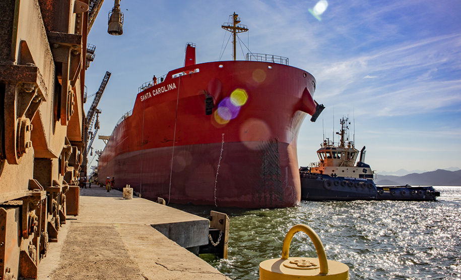 Desempenho confirma aumento da produtividade do Corredor de Exportação. Foto: Claudio Neves/Portos do Paraná