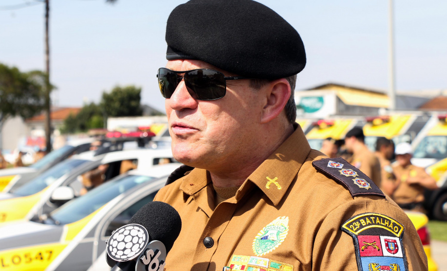 10-09-2019 Lançamento Operação Saturação 1º CRPM Curitiba, 10 de setembro de 2019. Lançamento Operação Saturação 1º CRPM