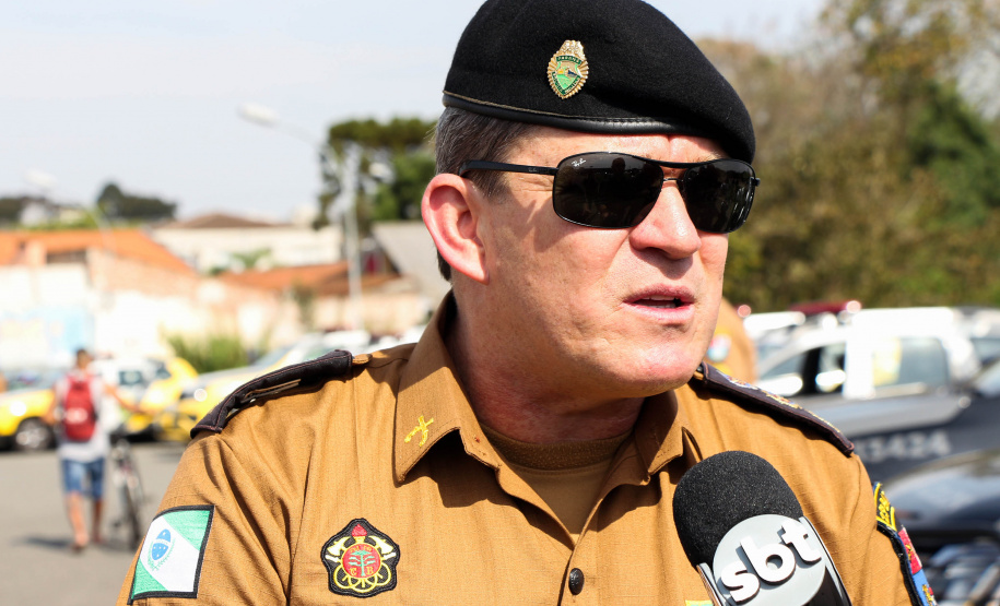 10-09-2019 Lançamento Operação Saturação 1º CRPM Curitiba, 10 de setembro de 2019. Lançamento Operação Saturação 1º CRPM