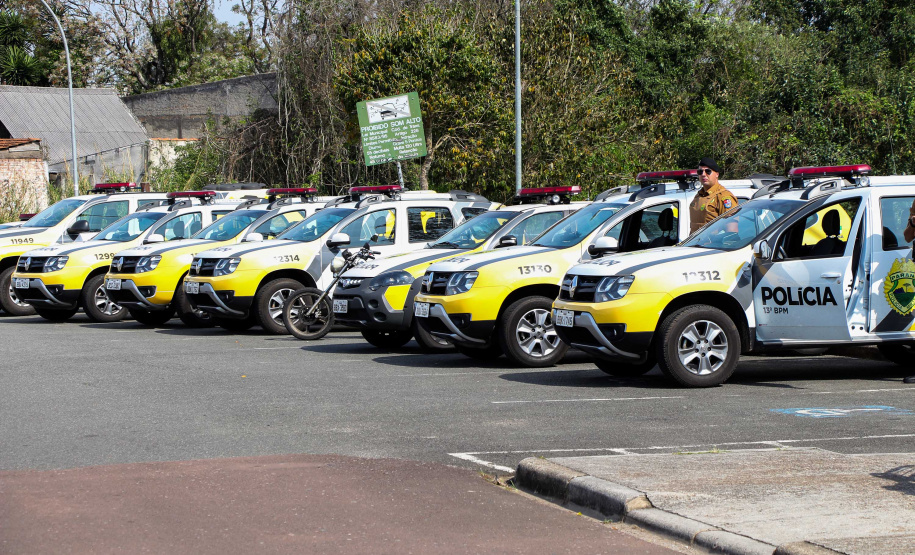 10-09-2019 Lançamento Operação Saturação 1º CRPM Curitiba, 10 de setembro de 2019. Lançamento Operação Saturação 1º CRPM