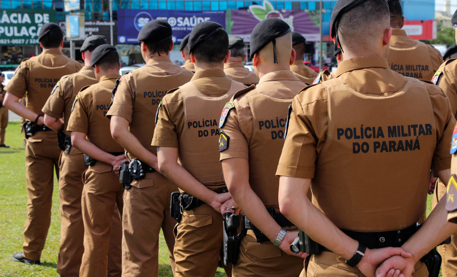 10-09-2019 Lançamento Operação Saturação 1º CRPM Curitiba, 10 de setembro de 2019. Lançamento Operação Saturação 1º CRPM