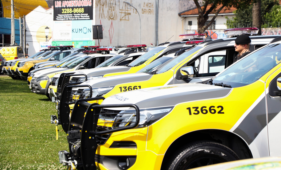 10-09-2019 Lançamento Operação Saturação 1º CRPM Curitiba, 10 de setembro de 2019. Lançamento Operação Saturação 1º CRPM