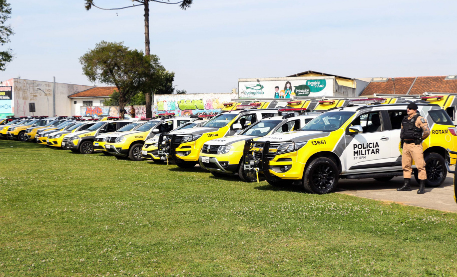 10-09-2019 Lançamento Operação Saturação 1º CRPM Curitiba, 10 de setembro de 2019. Lançamento Operação Saturação 1º CRPM
