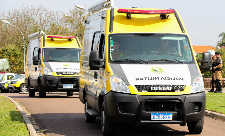 10-09-2019 Lançamento Operação Saturação 1º CRPM Curitiba, 10 de setembro de 2019. Lançamento Operação Saturação 1º CRPM