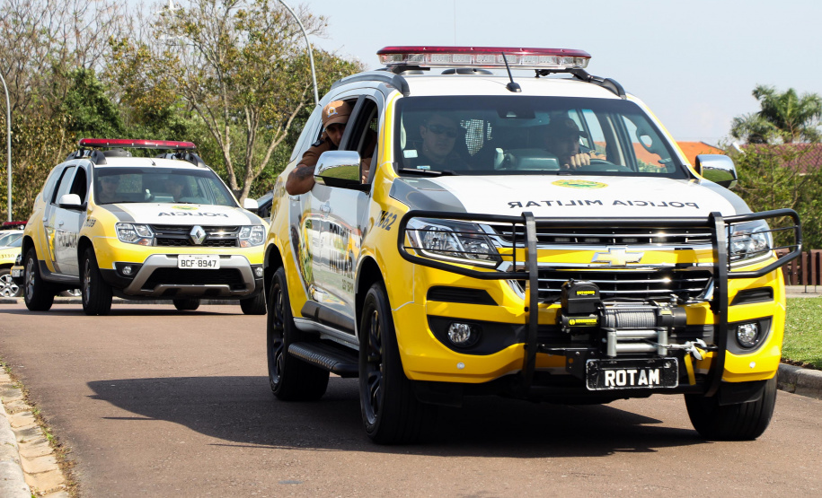 10-09-2019 Lançamento Operação Saturação 1º CRPM Curitiba, 10 de setembro de 2019. Lançamento Operação Saturação 1º CRPM