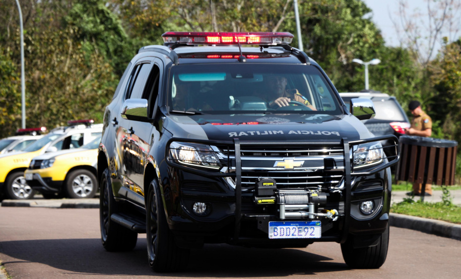 10-09-2019 Lançamento Operação Saturação 1º CRPM Curitiba, 10 de setembro de 2019. Lançamento Operação Saturação 1º CRPM