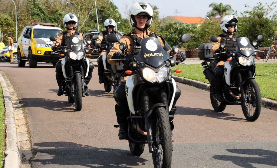 10-09-2019 Lançamento Operação Saturação 1º CRPM Curitiba, 10 de setembro de 2019. Lançamento Operação Saturação 1º CRPM