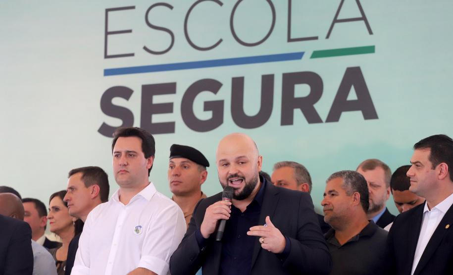 O governador Carlos Massa Ratinho Junior lança nesta quarta-feira (11) o programa Escola Segura na Região Metropolitana de Curitiba