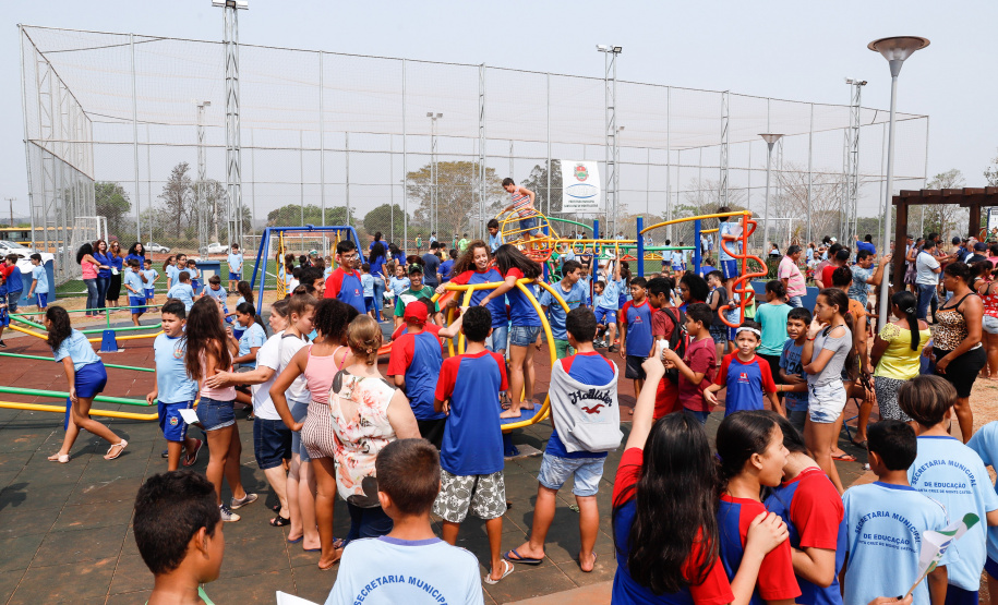 O governador Carlos Massa Ratinho Junior inaugura nesta quinta-feira (12), o Meu Campinho de Santa Cruz de Monte Castelo, no Noroeste do Paraná