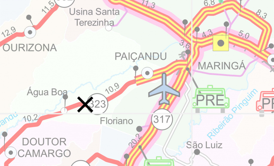 Cancelada detonação de rocha na PR-323